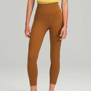 LULULEMON BASE PACE HR TIGHT 25” (COPPER BROWN) LEGGINGS